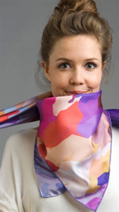 Silk Scarf Style Silk Neck Scarf Silk Headscarf Square Silk Scarf