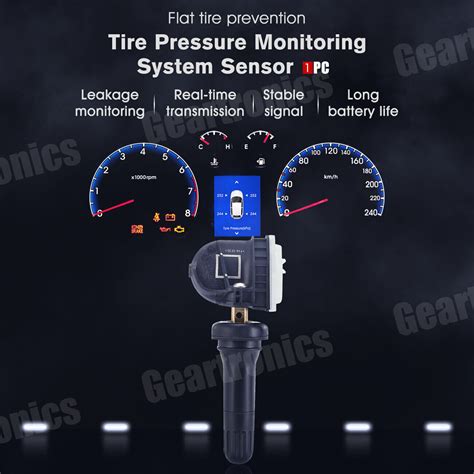 X Tpms Tyre Pressure Sensor Fit For Ford Focus Fiesta C Max Kuga