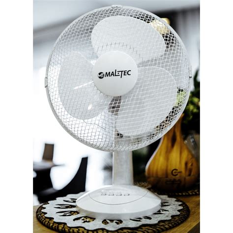 Ventilator De Masa Maltec Trepte De Viteza Cm Alb Emag Ro