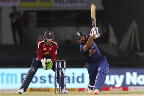 Rohit Sharma hit the first ball of the match for six | ESPNcricinfo.com