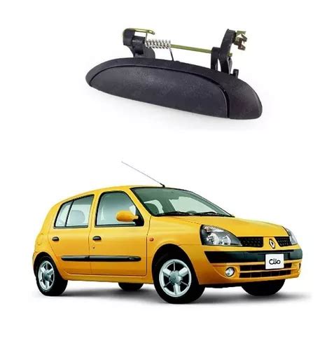 Maçaneta Externa Renault Clio Megane Scenic Logan L Esquerdo