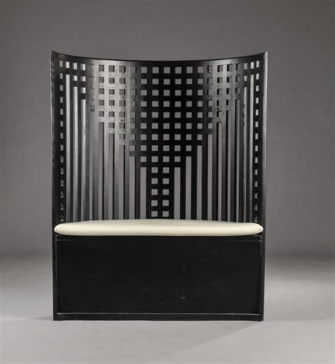 charles rennie mackintosh willow chair settee  chair