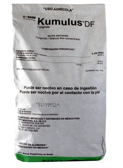 Kumulus® Df Fungicida Acaricida Para Cítricos 25kg Rancho El Cuervo