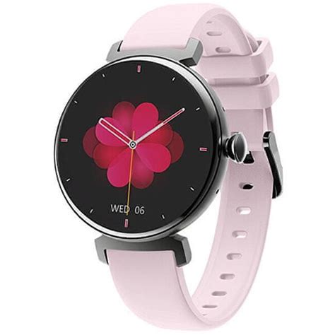 Wotchi Amoled Smartwatch Dm Black Pink Mall Cz