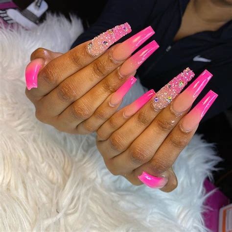 Claws Pin Kjvougee ‘ 💕 Fire Nails Ombre Acrylic Nails Acrylic Nails