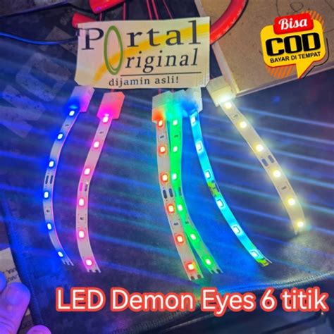 Jual Lampu Led Demon Eyes Devil Titik Semua Motor Dan Mobil V