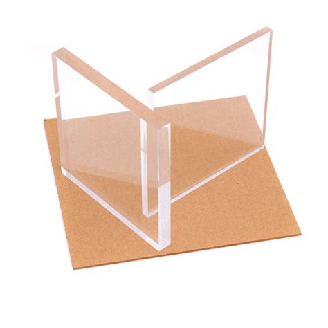 2mm 3mm 6mm Thickness Clear Cast Acrylic Plate Transparent Plastic