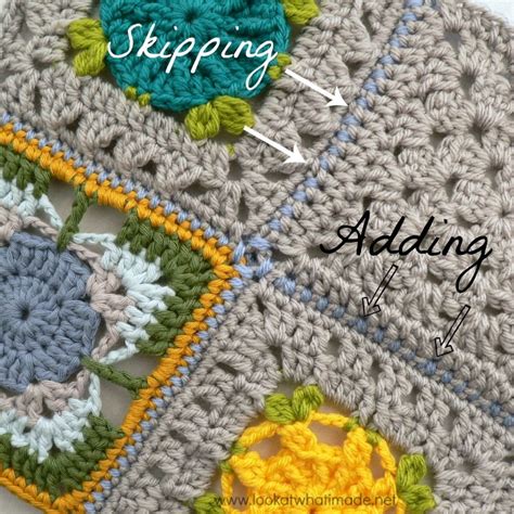 Joining Crochet Squares Part 4 Joining Crochet Squares With Different Stitch Counts Crochet