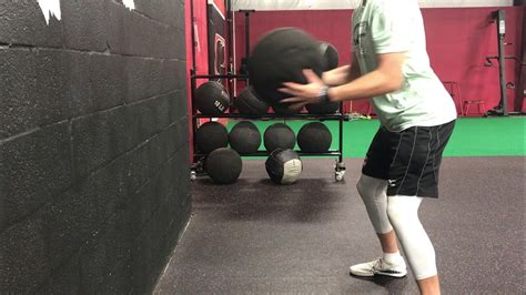 Explosive Medicine Ball Chest Pass To Wall Youtube