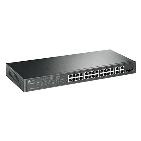 TP LINK TL SL2428P Omada SDN JetStream Switch 24 Port 10 100Mbps MAN