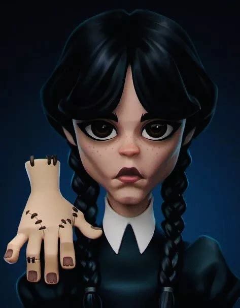 Mercoled Addams Jenna Ortega Famiglia Addams Burton Netflix A Stampa