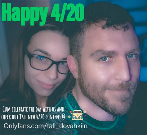 TW Pornstars Tali Dova Twitter Happy 420 Cum Celebrate The