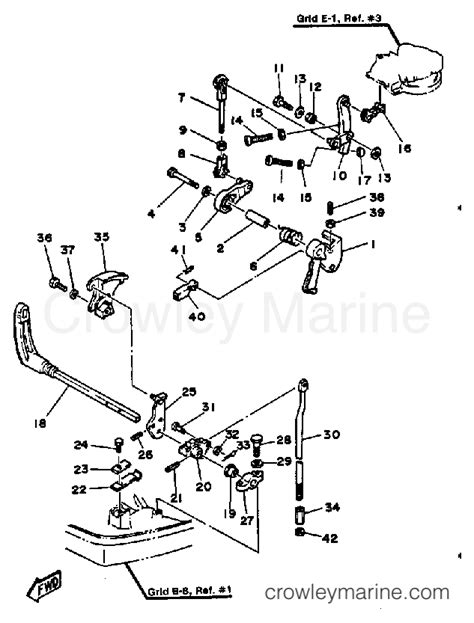 Control Engine Outboard Hp Etlk Crowley Marine