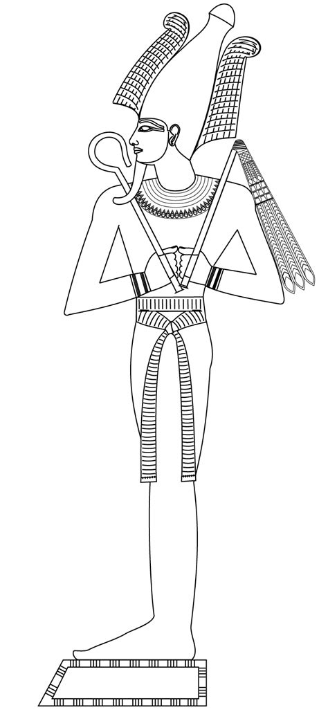 Osiris Dibujos Egipto Para Colorear Para Ni Os