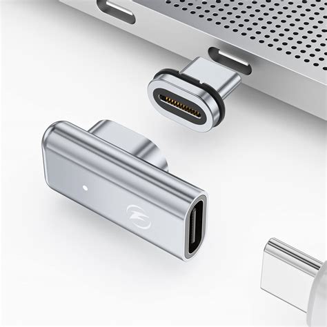 Magnetischer Usb C Adapter Poliger Mit W Aufladung Usb