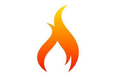 Flame Icon Graphic By Jankow · Creative Fabrica