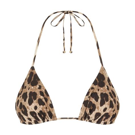 Dolce Gabbana Triangle Bikini Top Lyst