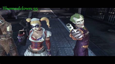 Batman Arkham Asylum Toutes Les Scenes Du Joker Youtube