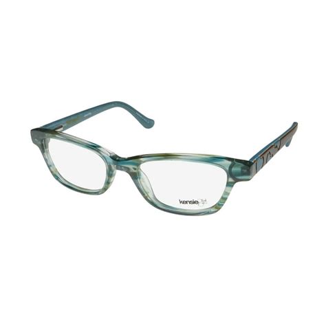 Kensie Girl Eyeglasses Dancing Emerald 48mm