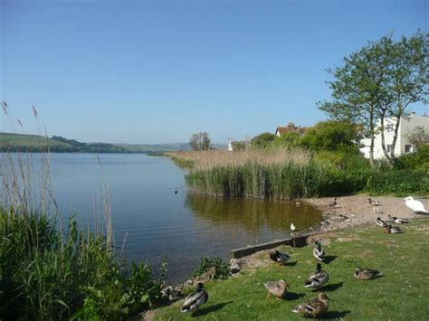 Slapton Ley And Slapton Sands In Devon Slapton Ley Nature Reserve Is