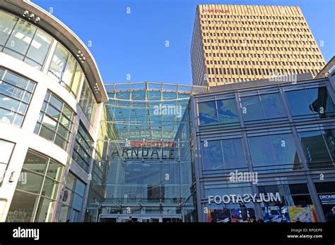 Manchester Arndale Shopping Centre Exchange Square Entrance High St