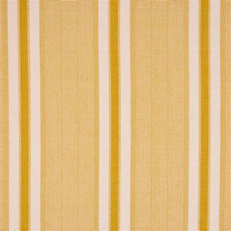 Schumacher X A Rum Fellow Ipala Hand Woven Stripe Fabric In Yellow