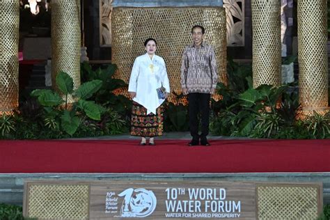 Momen Menarik Di Wwf Ke Di Bali Jokowi Sambut Puan Prabowo