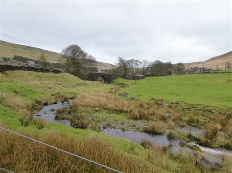 Road Bridge Across Diggle Brook Kevin Waterhouse Geograph Britain