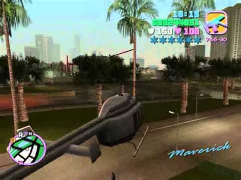 Como Conseguir El Helicoptero Hunter En Gta Vice City Pc Youtube