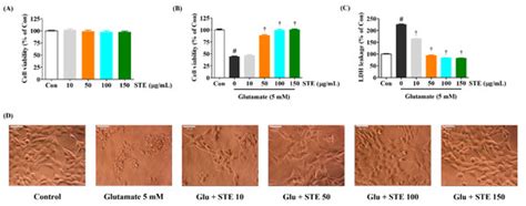 Ijms Free Full Text Selaginella Tamariscina Inhibits Glutamate