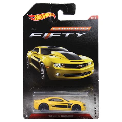 Hot Wheels 1 64 Sports Car CAMARO 50th Anniversary Collective Edition Metal Material Race Car