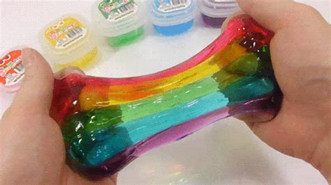 Just A Little Stim Blog — Rainbow slime stim board