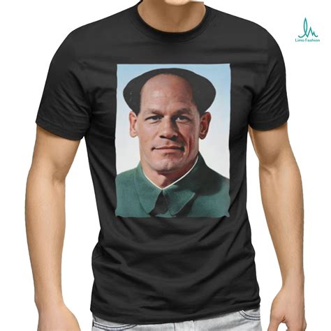 John Cena As Mao Zedong New 2023 Shirt Hoodie Sweater Long Sleeve