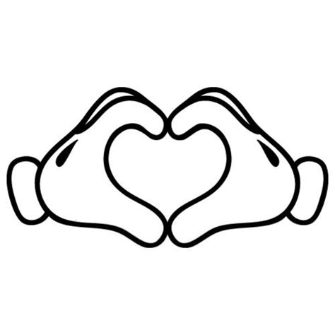 Disney Clipart Mickey Hand | Free Images at Clker.com - vector clip art ...