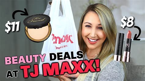 Buying High End Makeup At Tj Maxx Tj Maxx Beauty Haul Youtube