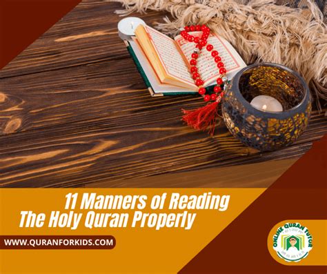 Manners Of Reading The Holy Quran Properly Quran For Kids
