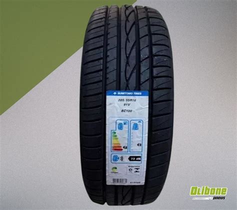 Pneu 205 55R16 Dunlop Sumitomo BC100 91V Olibone Pneus E Autocenter