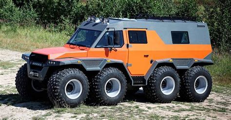 Meet The Wheeled Russian Monster That S The Ultimate All Terrain