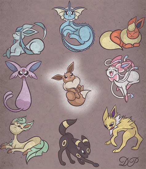 Eeveelution Fanart on Behance