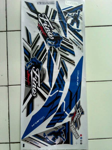 Jual Striping Sticker Lis Variasi Motor Yamaha Mio Fino FI Sporty