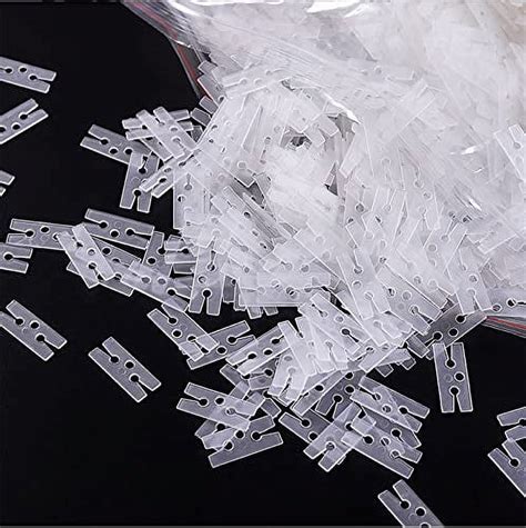 200pcs Plastic Balloon Clips Ties For Sealing H Shape Bulk Balloon