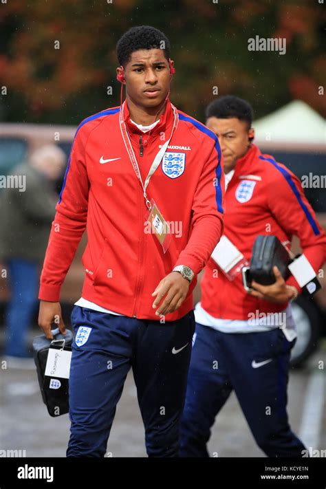 Marcus Rashford Arriving Banque De Photographies Et Dimages Haute