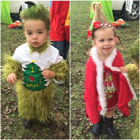 Brother/sister costume Cindy Lou Who and The Grinch Grinch Halloween, Sister Halloween Costumes ...