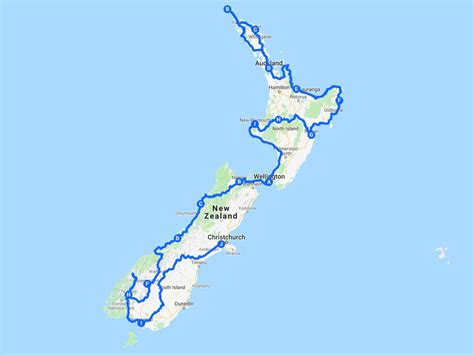 21 Day North South Island NZ Motorbikes New Zealand Motorbike