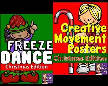 Christmas Freeze Dance and Creative Movement | TpT