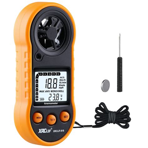 Buy Digital Wind Speed Meter Anemometer Handheld Wind Gauges Air Flow