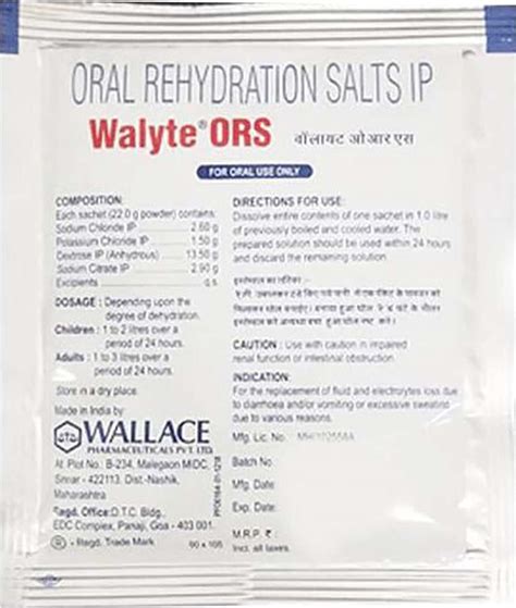 Buy Walyte Ors Mango Flavour Sachet Of Gm Powder Online Get Upto