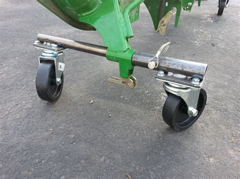 Diy Mower Deck Moving Storage Wheels Artofit