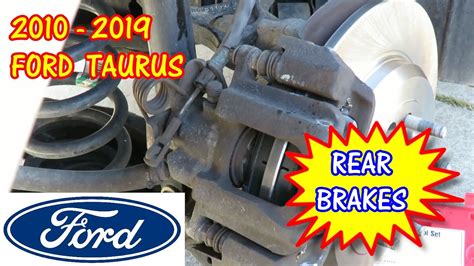 Ford Taurus Front Brake Pads Replacement Youtube