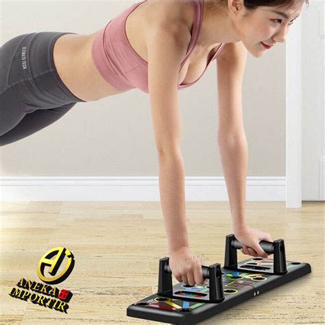 Jual Papan Push Up Board Alat Bantu Olahraga Home Training Gym Fitness